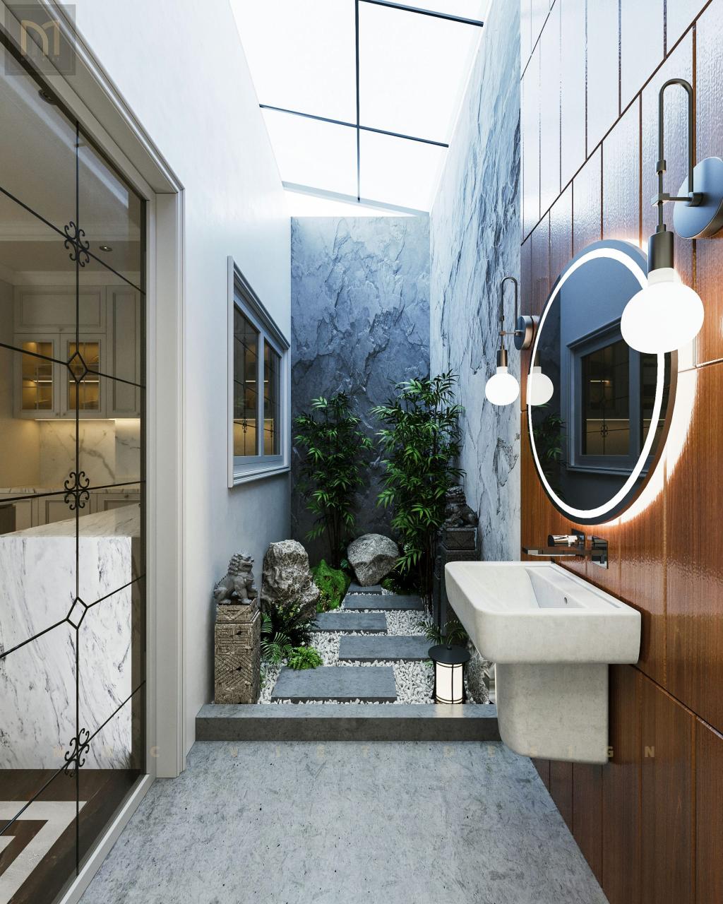 Thiết kế nội thất Biệt thự liền kề – Dịch vọng hậu- Hà Nội