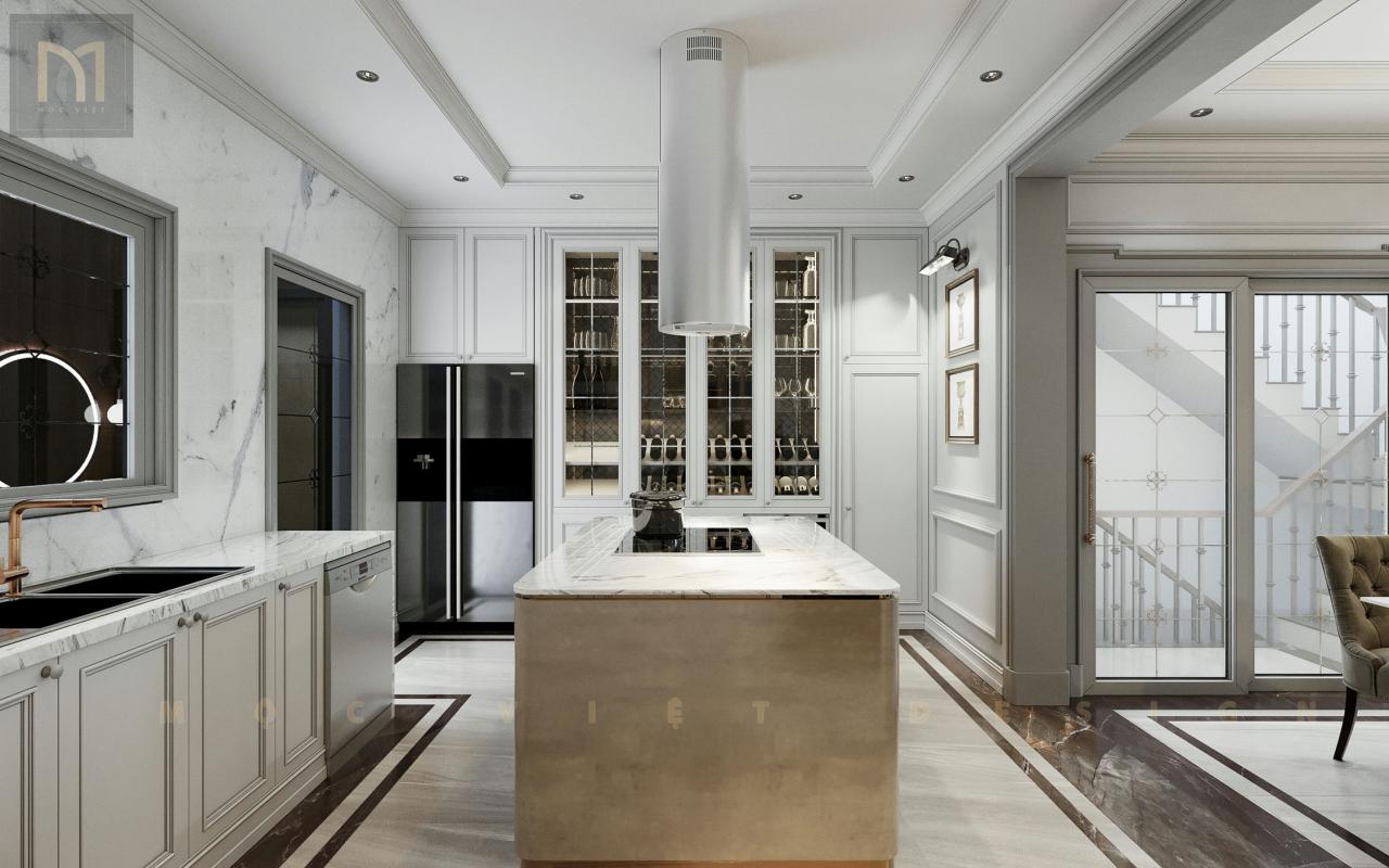 Thiết kế nội thất Biệt thự liền kề – Dịch vọng hậu- Hà Nội