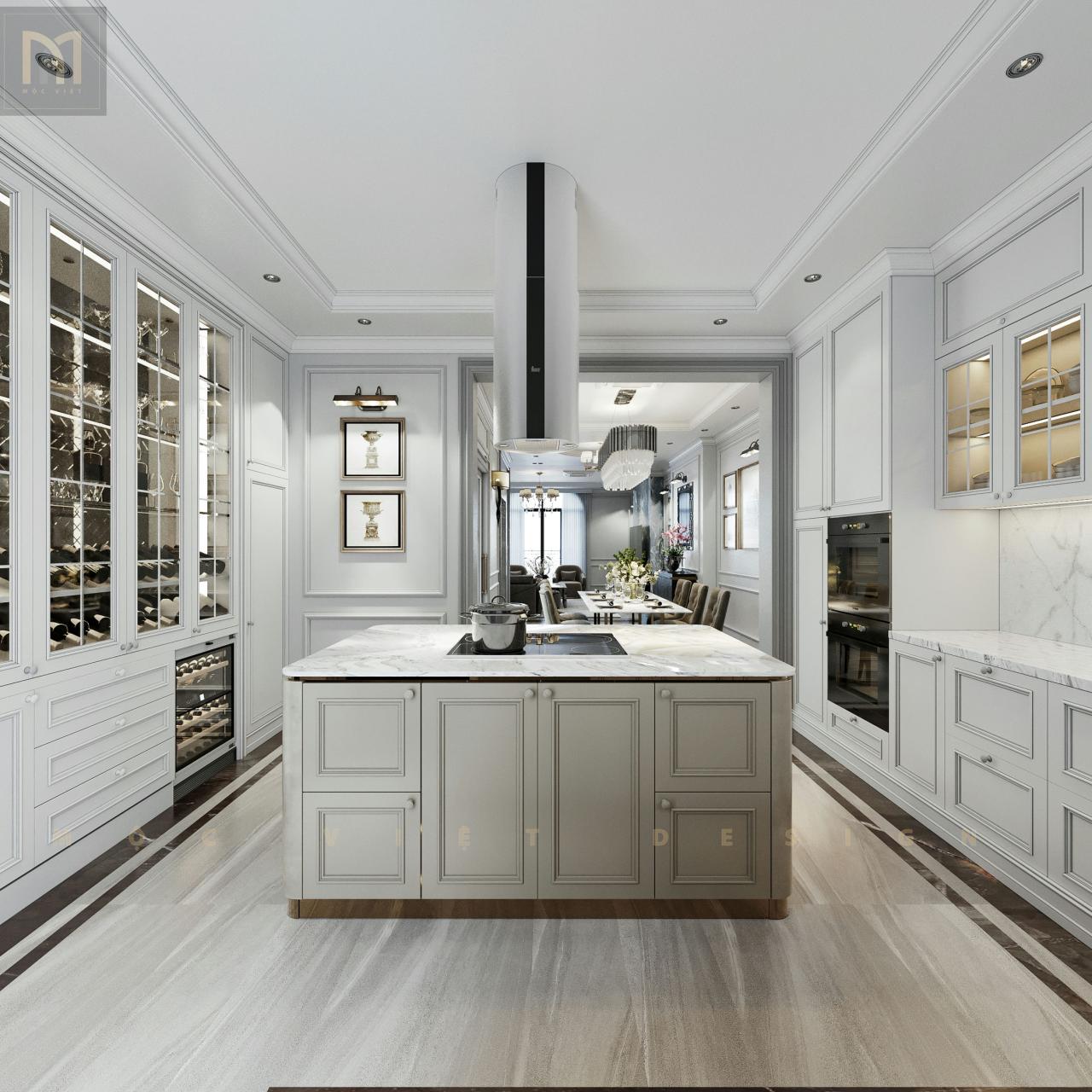 Thiết kế nội thất Biệt thự liền kề – Dịch vọng hậu- Hà Nội