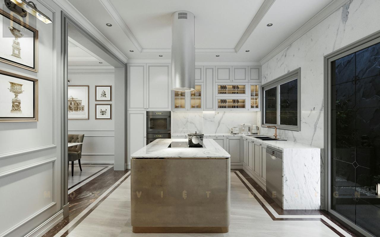 Thiết kế nội thất Biệt thự liền kề – Dịch vọng hậu- Hà Nội