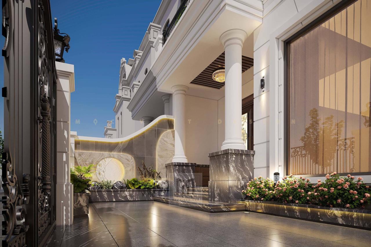 Thiết kế nội thất vila tiểu khu Monaco Khu đô thị Vinhomes Imperial Hải Phòng