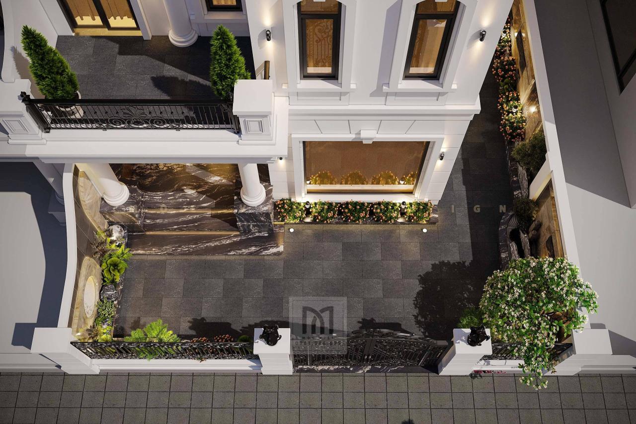 Thiết kế nội thất vila tiểu khu Monaco Khu đô thị Vinhomes Imperial Hải Phòng