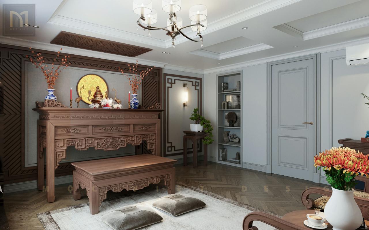 Thiết kế nội thất Biệt thự liền kề – Dịch vọng hậu- Hà Nội