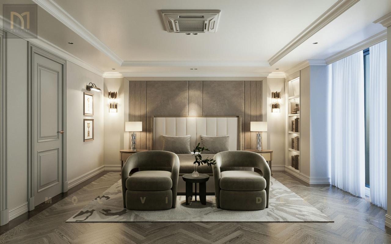 Thiết kế nội thất Biệt thự liền kề – Dịch vọng hậu- Hà Nội