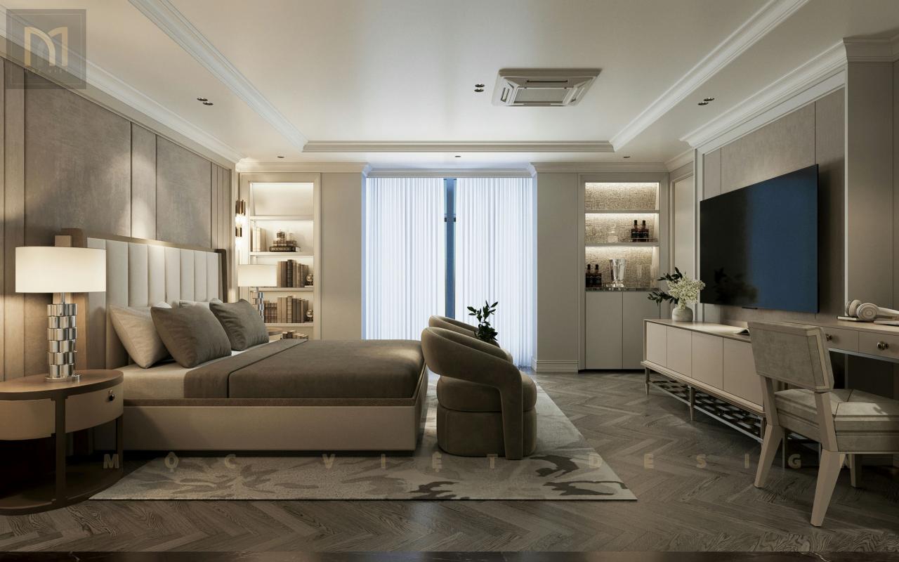 Thiết kế nội thất Biệt thự liền kề – Dịch vọng hậu- Hà Nội