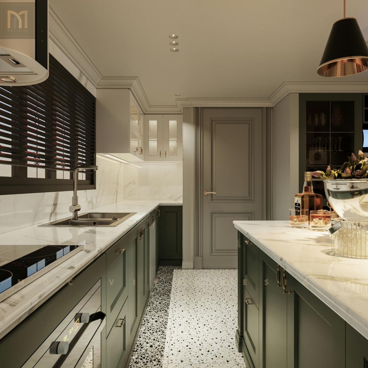 Thiết kế nội thất Biệt thự liền kề – Dịch vọng hậu- Hà Nội