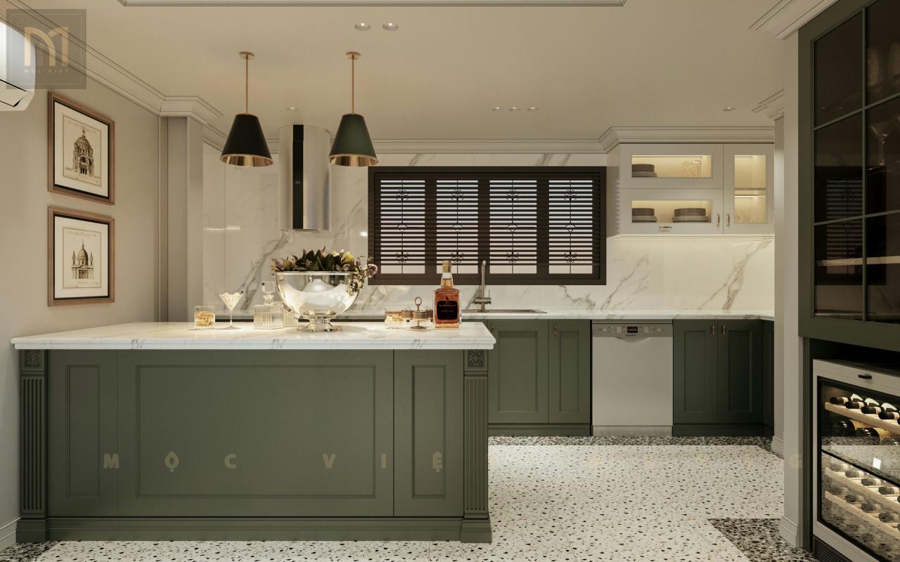 Thiết kế nội thất Biệt thự liền kề – Dịch vọng hậu- Hà Nội