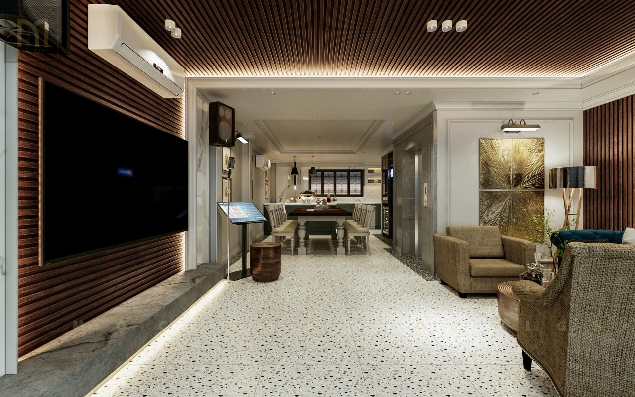 Thiết kế nội thất Biệt thự liền kề – Dịch vọng hậu- Hà Nội