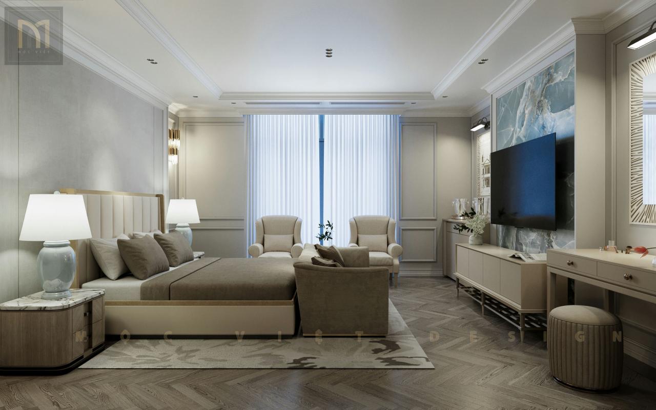 Thiết kế nội thất Biệt thự liền kề – Dịch vọng hậu- Hà Nội