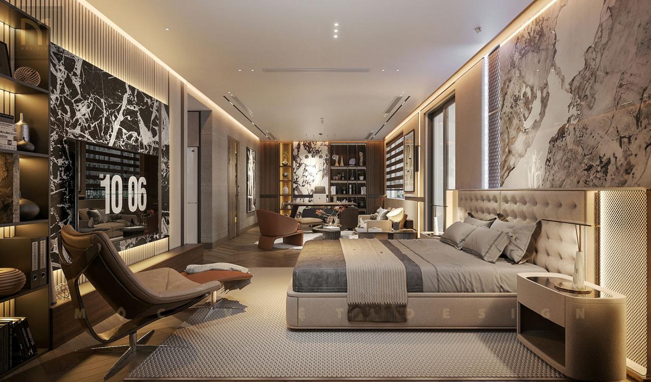 Thiết kế nội thất Biệt thự liền kề Dịch Vọng Hậu-Hà Nội