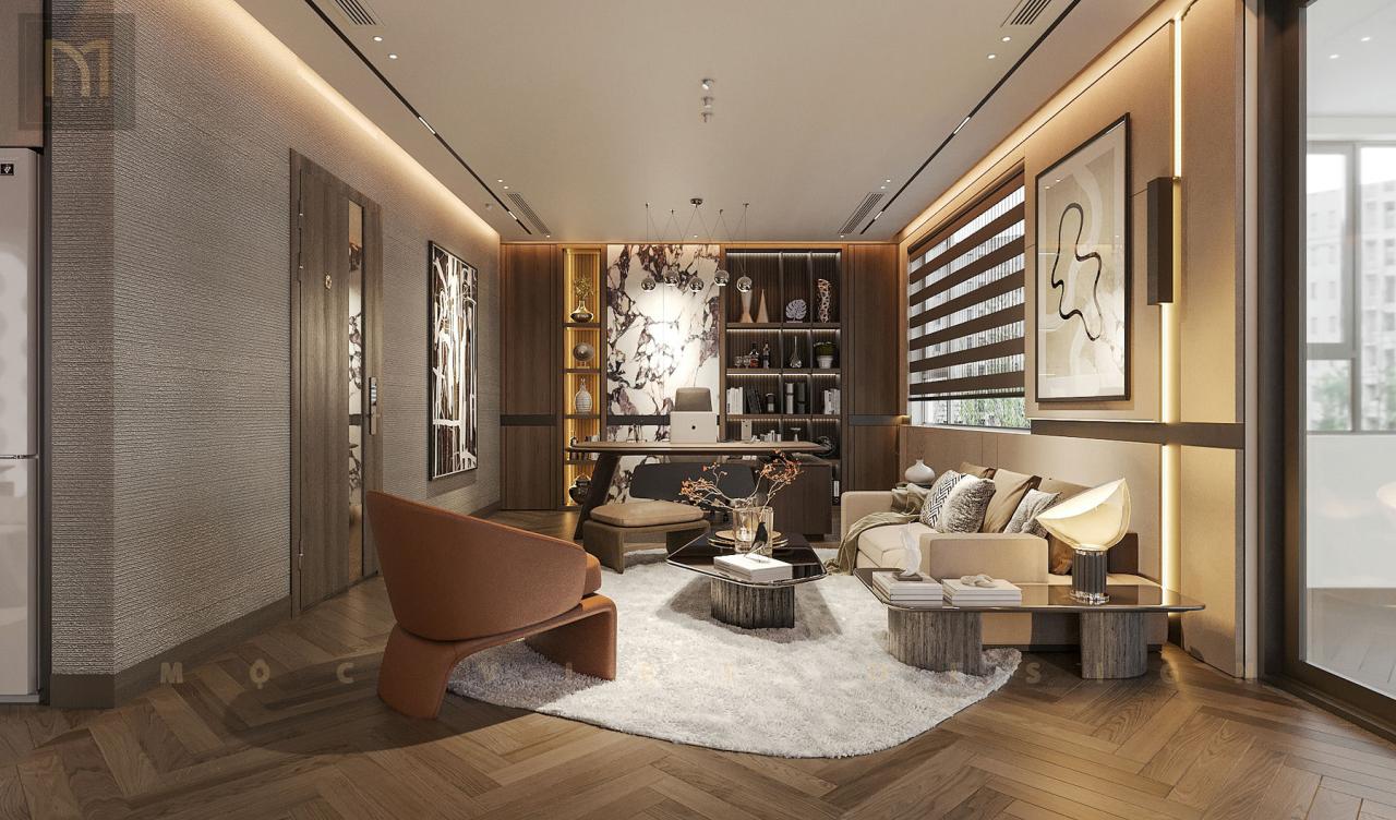 Thiết kế nội thất Biệt thự liền kề Dịch Vọng Hậu-Hà Nội