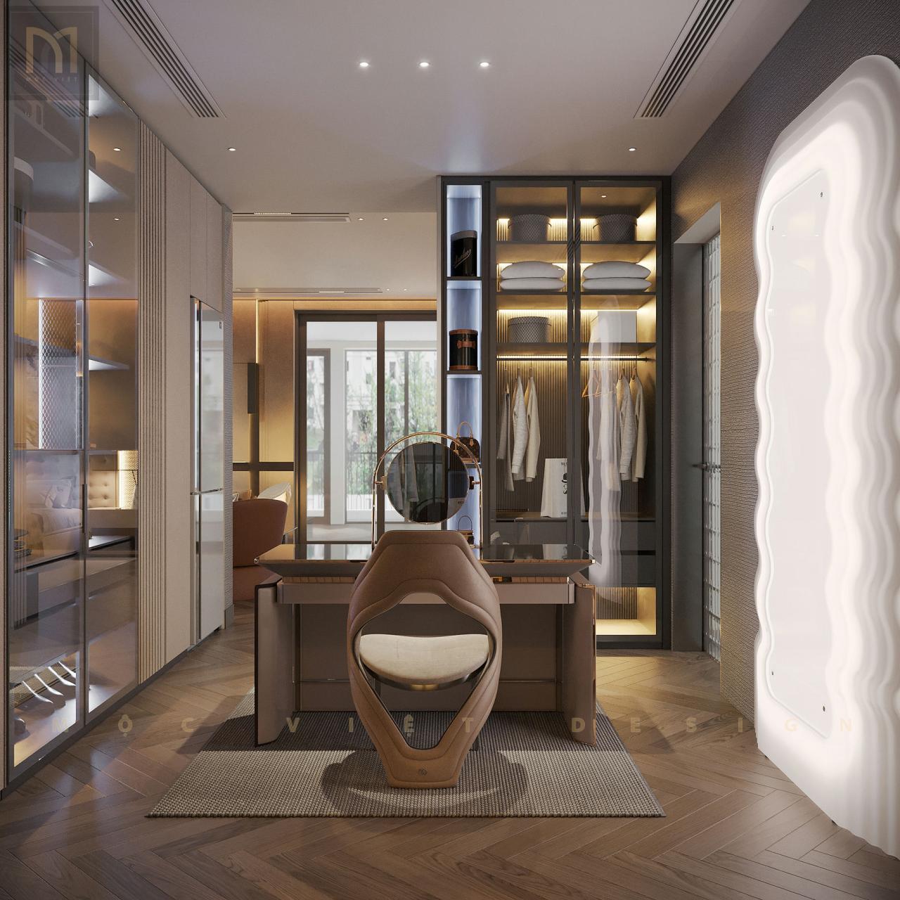 Thiết kế nội thất Biệt thự liền kề Dịch Vọng Hậu-Hà Nội