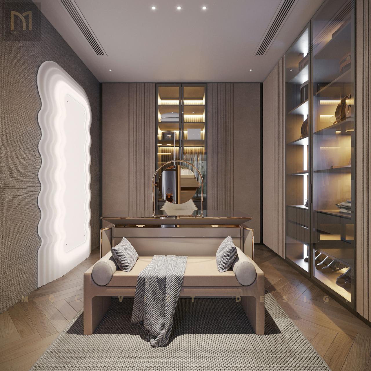 Thiết kế nội thất Biệt thự liền kề Dịch Vọng Hậu-Hà Nội