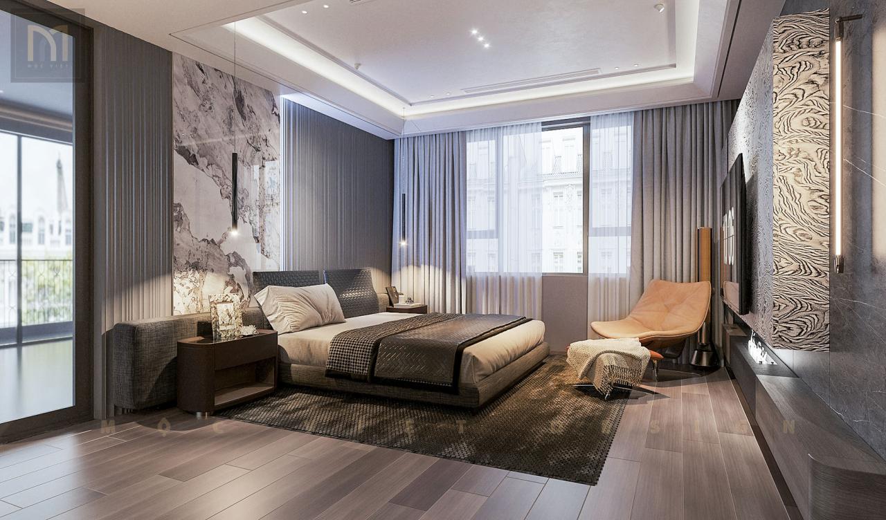 Thiết kế nội thất Biệt thự liền kề Dịch Vọng Hậu-Hà Nội