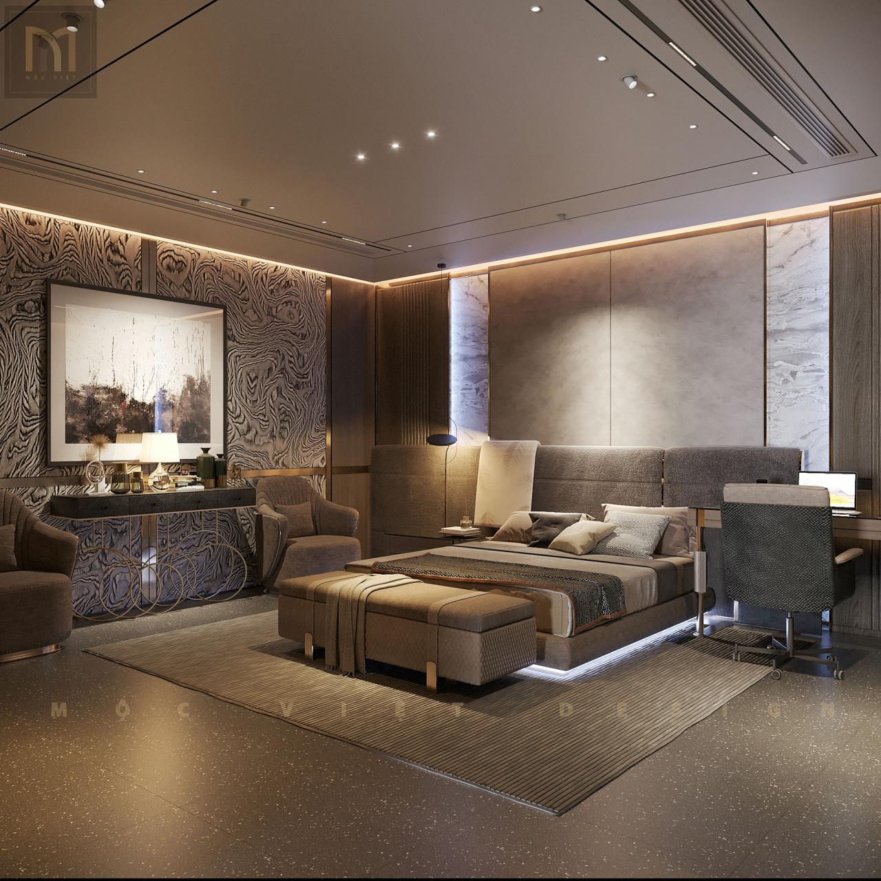 Thiết kế nội thất Biệt thự liền kề Dịch Vọng Hậu-Hà Nội