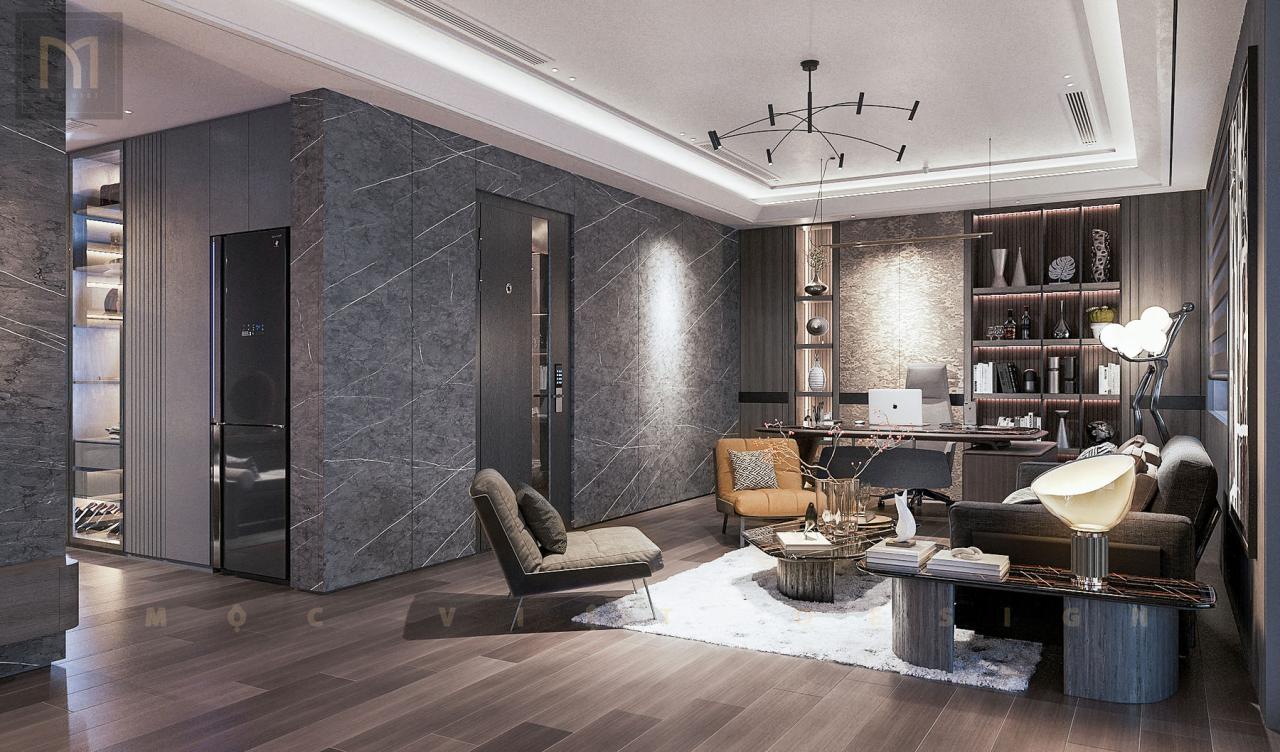 Thiết kế nội thất Biệt thự liền kề Dịch Vọng Hậu-Hà Nội