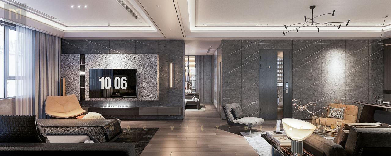 Thiết kế nội thất Biệt thự liền kề Dịch Vọng Hậu-Hà Nội