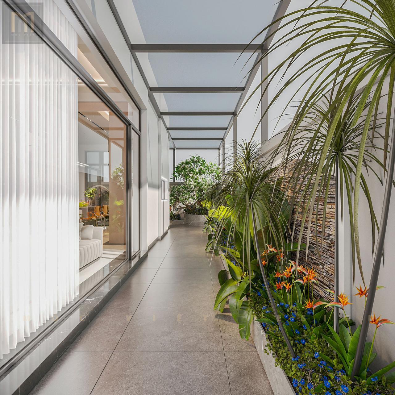 Thiết kế nội thất căn Phố Biển Khu đô thị Vinhomes Ocean Park3-Hưng Yên