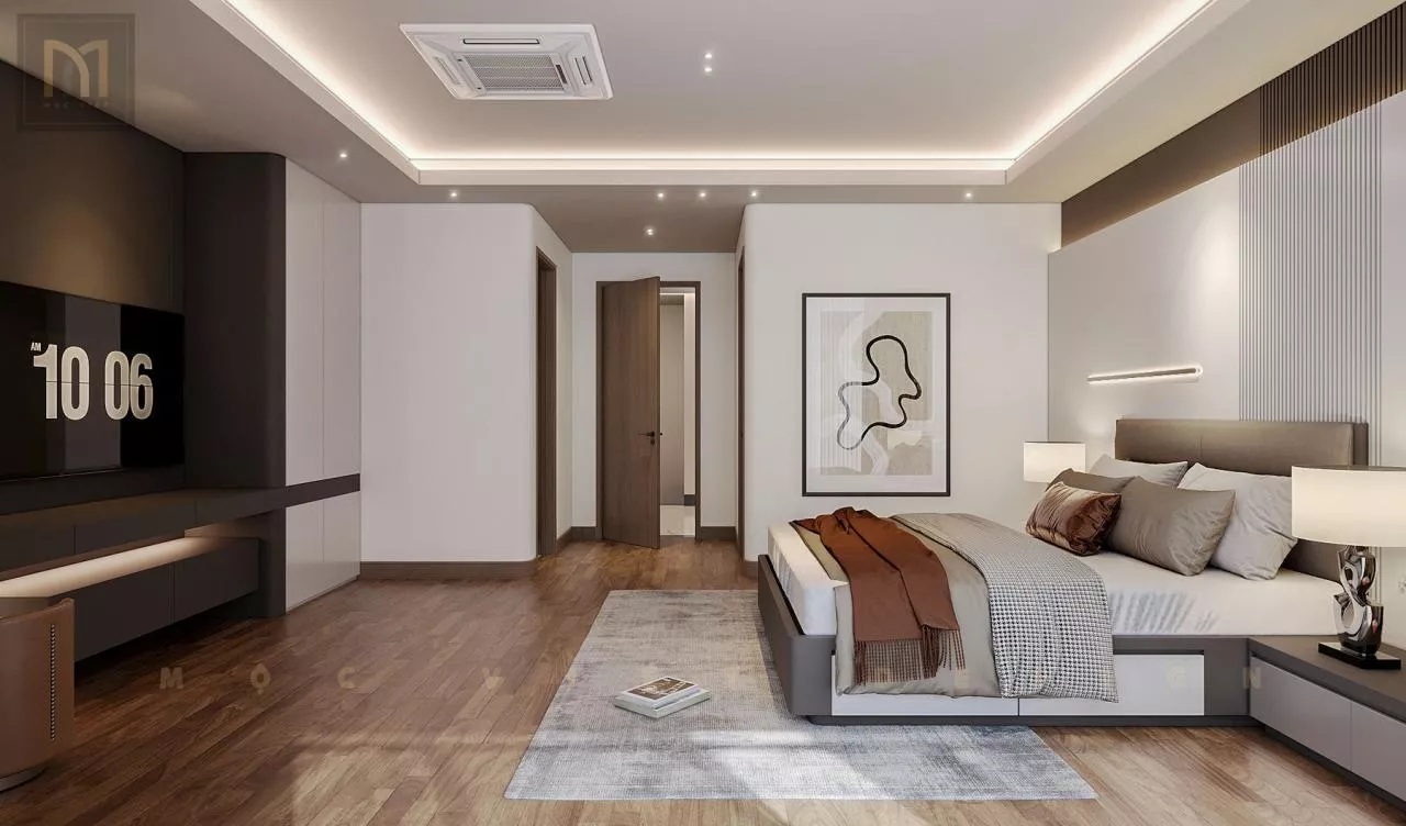 Thiết kế nội thất căn Phố Biển 0909 Khu đô thị Vinhomes Ocean Park3-Hưng Yên - MV.NT.BT 2401 15 Thiết kế nội thất căn Phố Biển Khu đô thị Vinhomes Ocean Park3-Hưng Yên