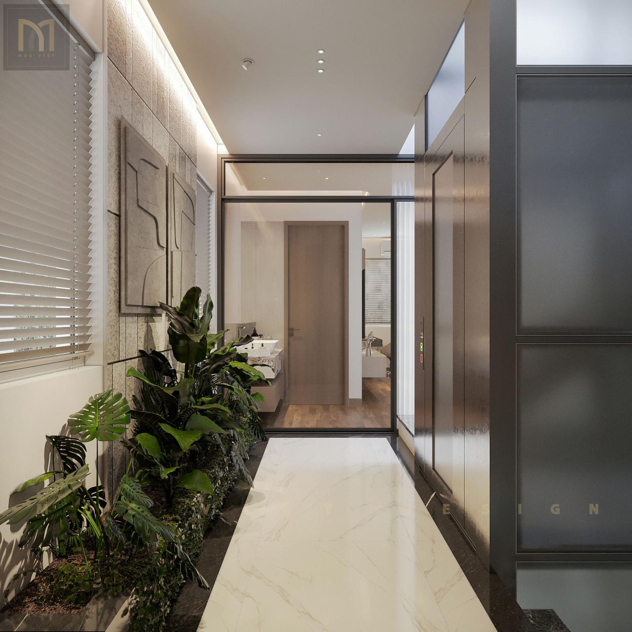 Thiết kế nội thất căn Phố Biển Khu đô thị Vinhomes Ocean Park3-Hưng Yên