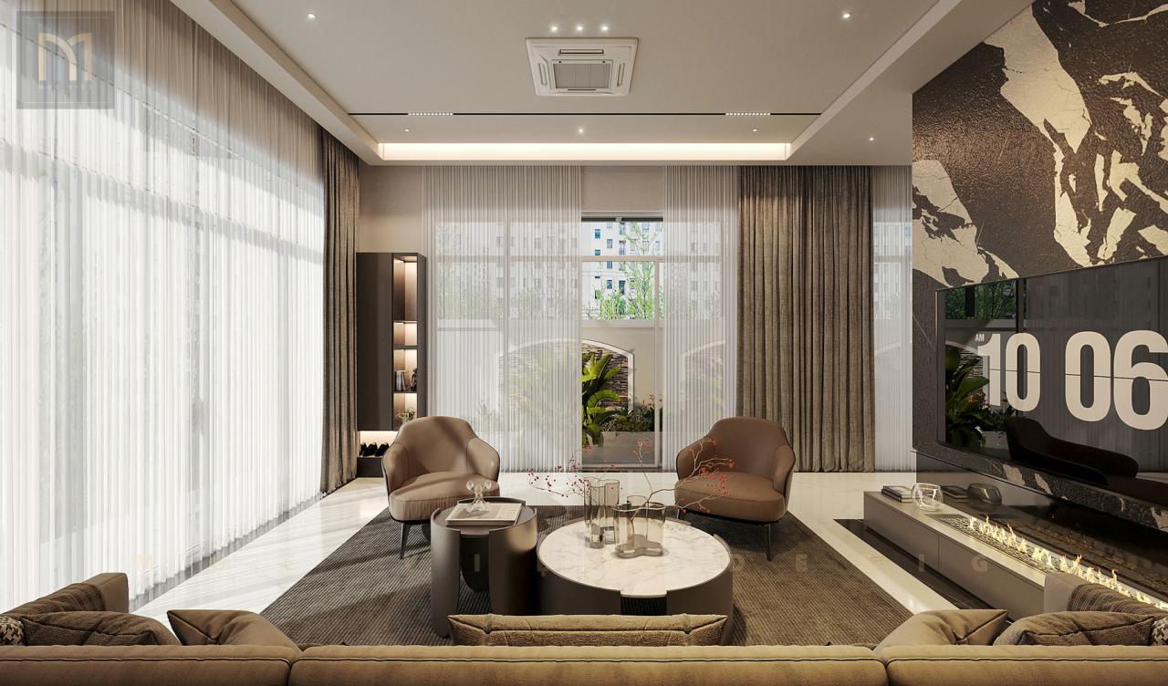 Thiết kế nội thất căn Phố Biển Khu đô thị Vinhomes Ocean Park3-Hưng Yên