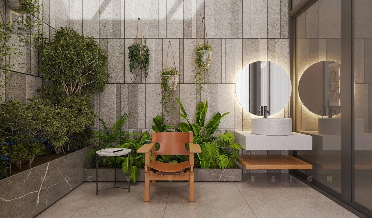 Thiết kế nội thất căn Phố Biển Khu đô thị Vinhomes Ocean Park3 -Hưng Yên – MV.NT.BT 2405