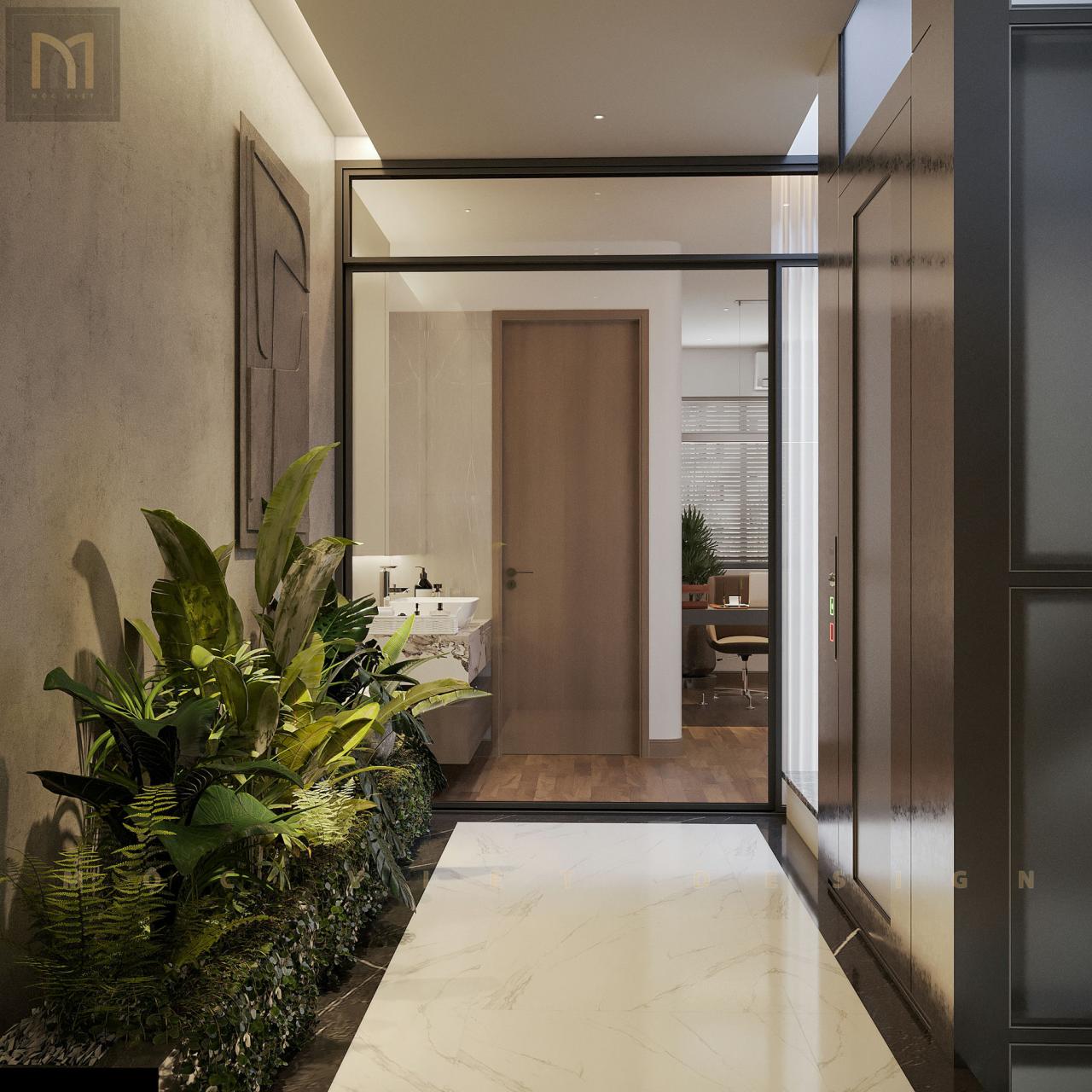 Thiết kế nội thất căn Phố Biển Khu đô thị Vinhomes Ocean Park3 -Hưng Yên – MV.NT.BT 2405