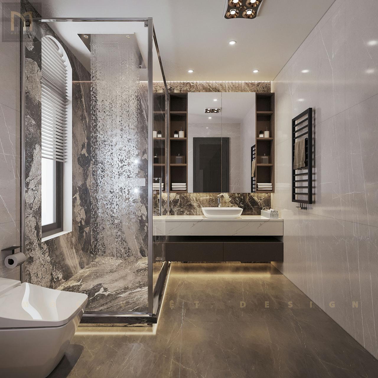 Thiết kế nội thất vila tiểu khu Monaco Khu đô thị Vinhomes Imperial Hải Phòng – MV.NT.BT 2402