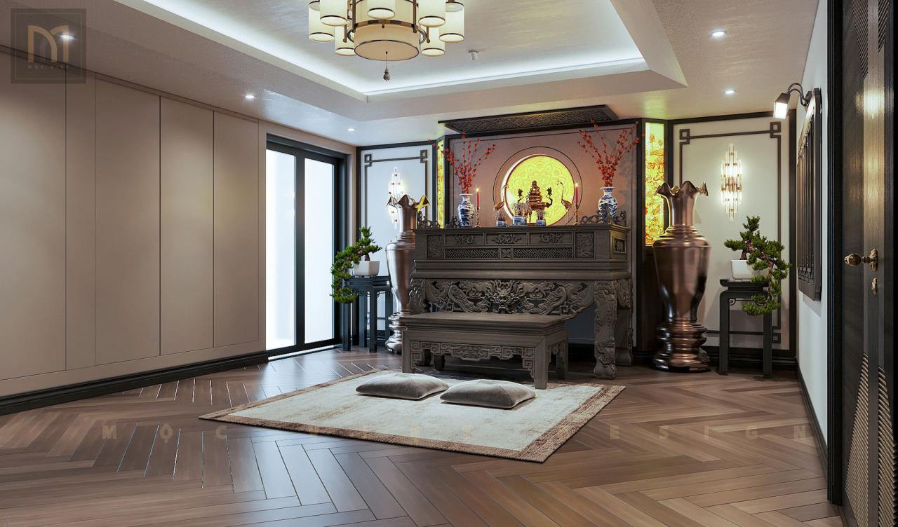 Thiết kế nội thất vila tiểu khu Monaco Khu đô thị Vinhomes Imperial Hải Phòng – MV.NT.BT 2402