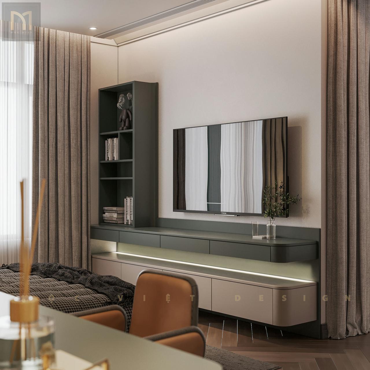 Thiết kế nội thất vila tiểu khu Monaco Khu đô thị Vinhomes Imperial Hải Phòng – MV.NT.BT 2402