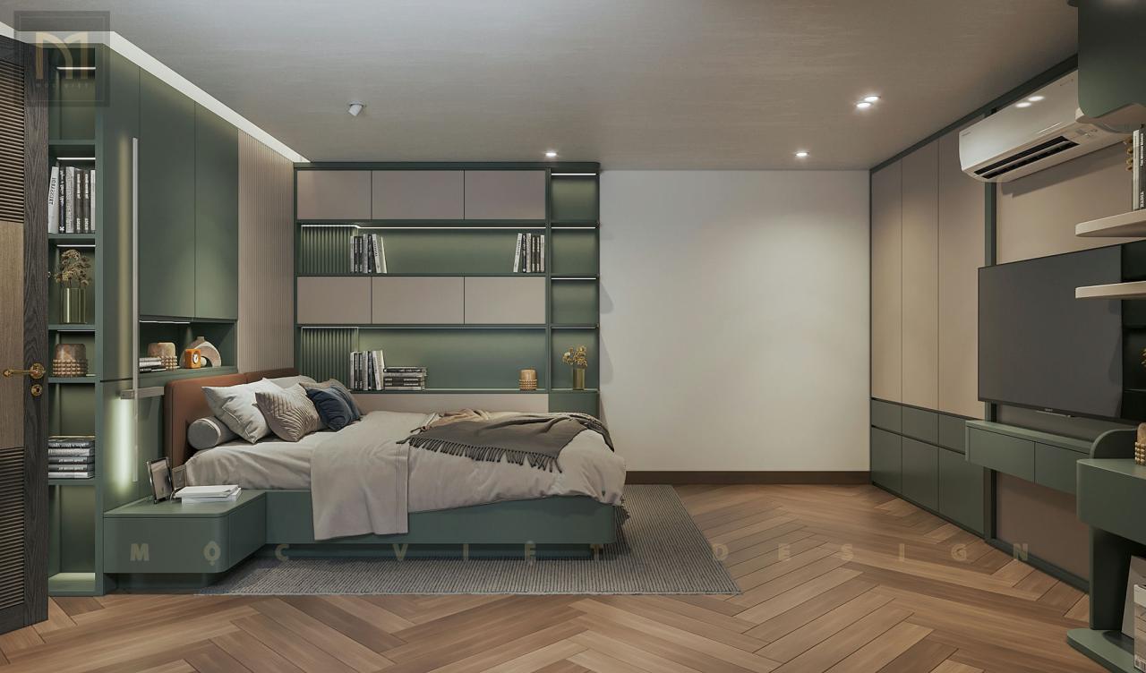 Thiết kế nội thất vila tiểu khu Monaco Khu đô thị Vinhomes Imperial Hải Phòng – MV.NT.BT 2402