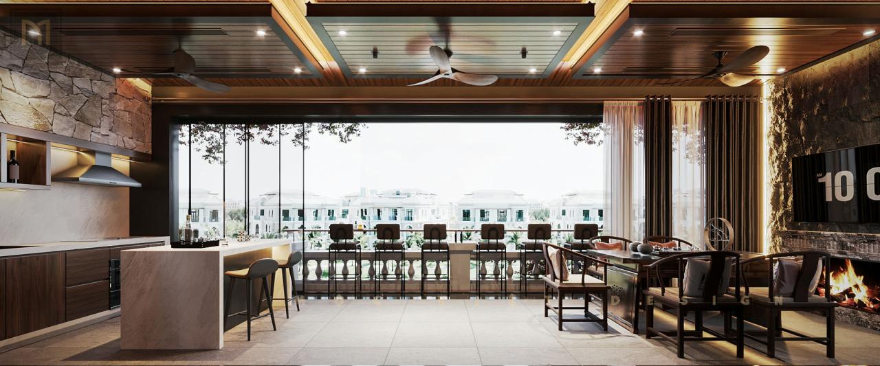 Thiết kế nội thất vila tiểu khu Monaco Khu đô thị Vinhomes Imperial Hải Phòng – MV.NT.BT 2402