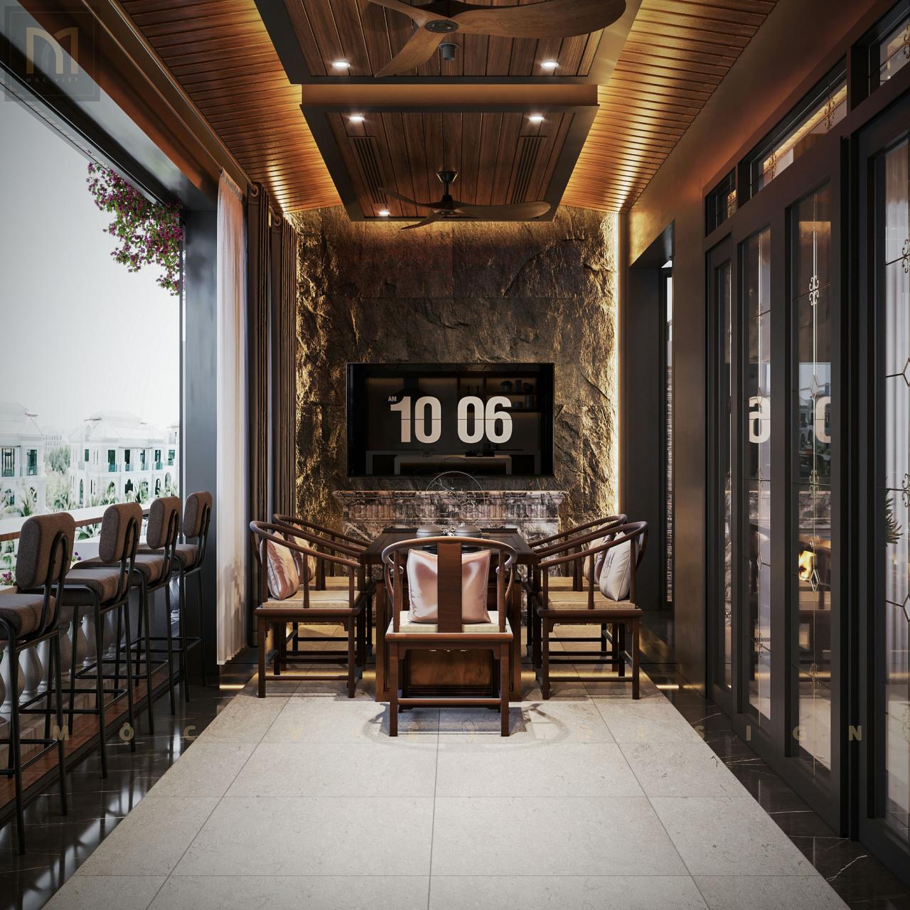 Thiết kế nội thất vila tiểu khu Monaco Khu đô thị Vinhomes Imperial Hải Phòng – MV.NT.BT 2402