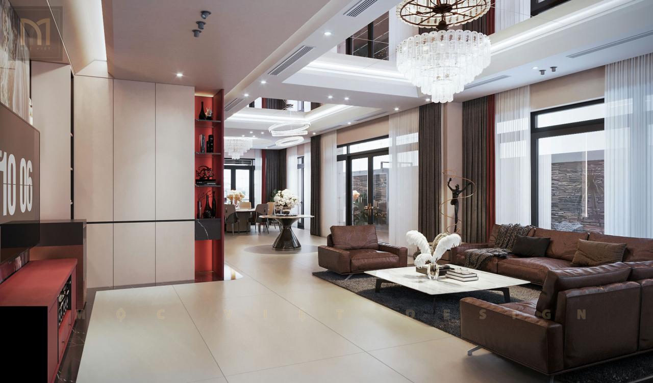 Thiết kế nội thất vila tiểu khu Monaco Khu đô thị Vinhomes Imperial Hải Phòng – MV.NT.BT 2402