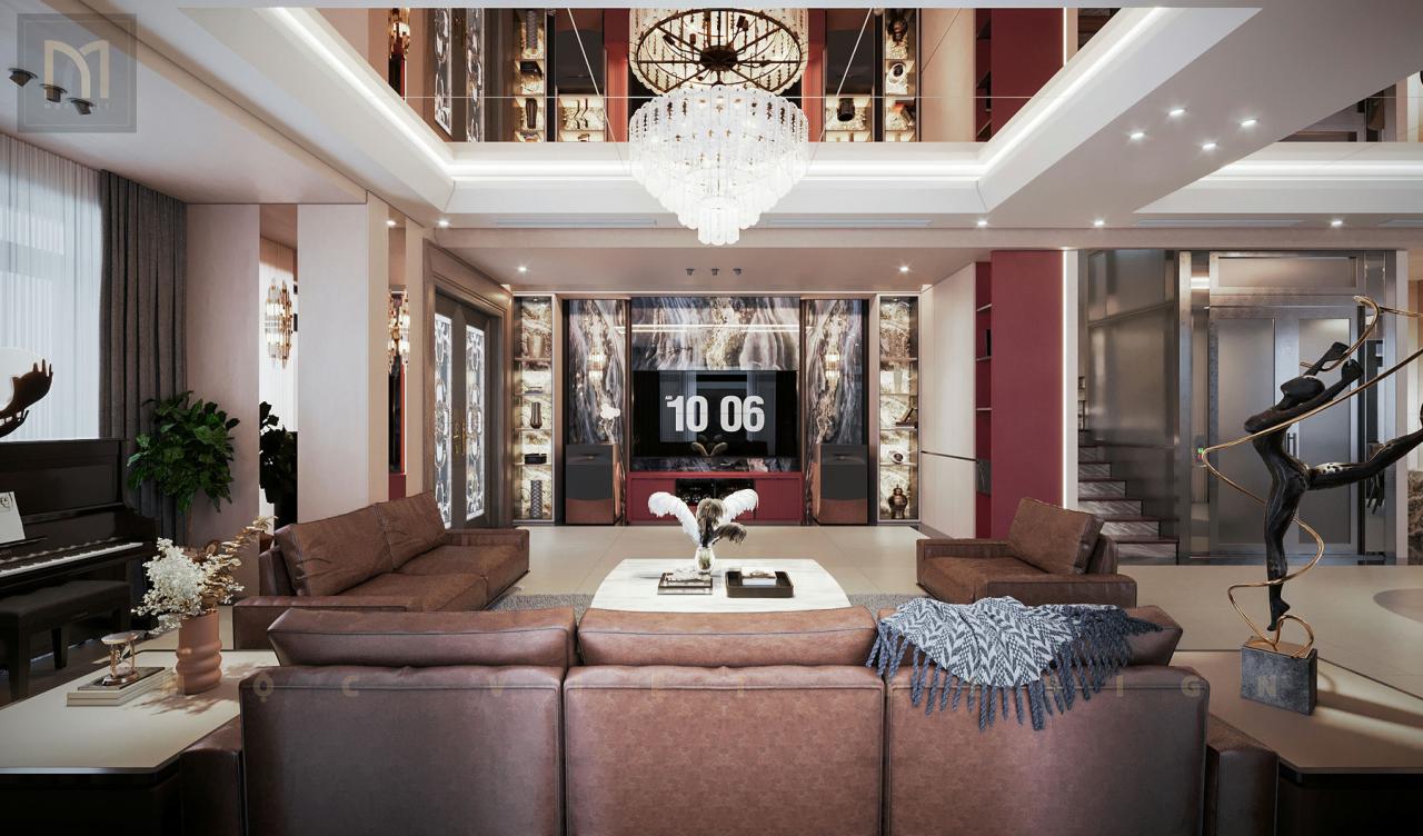 Thiết kế nội thất vila tiểu khu Monaco Khu đô thị Vinhomes Imperial Hải Phòng – MV.NT.BT 2402