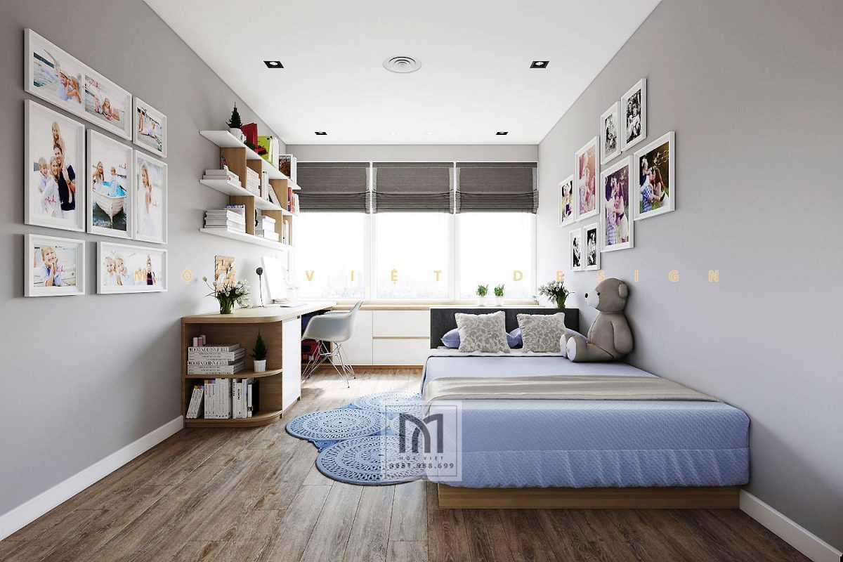 mẫu nội thất phòng ngủ trẻ em đẹp