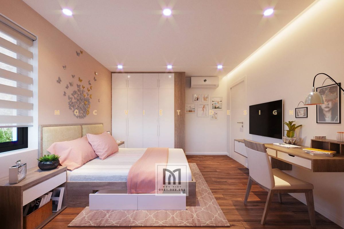 mẫu nội thất phòng ngủ trẻ em đẹp