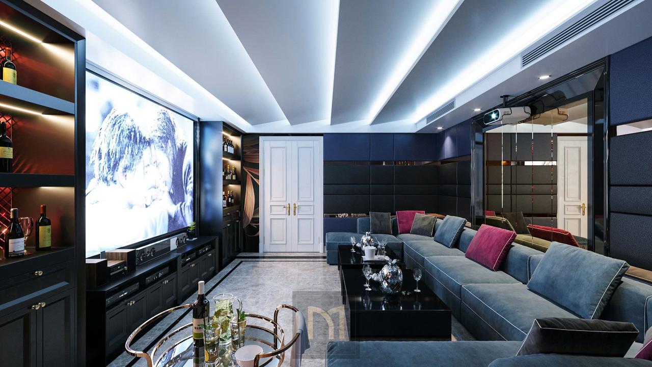 mẫu phòng giải trí đẹp biệt thự Vinhomes Ocean Park 3