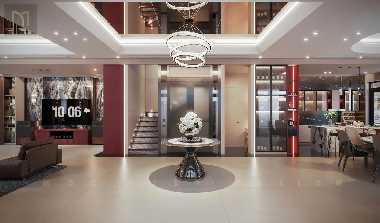 Mẫu phòng khách villa Monaco Vinhomes Imperia