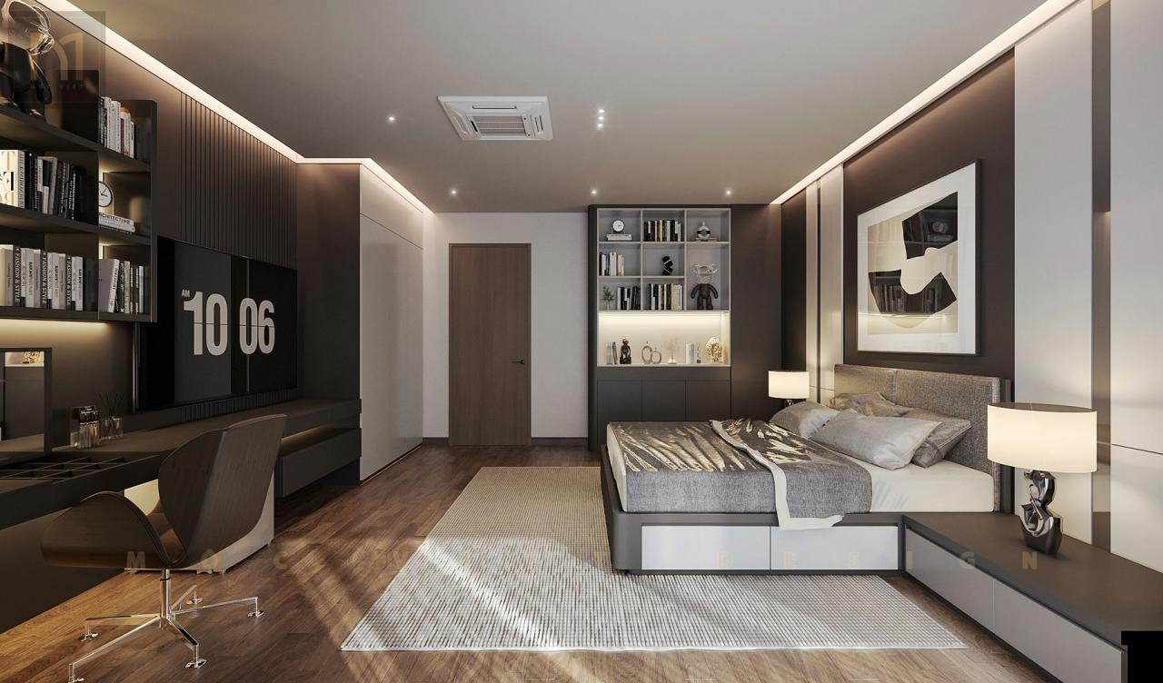 Mẫu phòng ngủ đẹp biệt thự Vinhomes Ocean Park 3