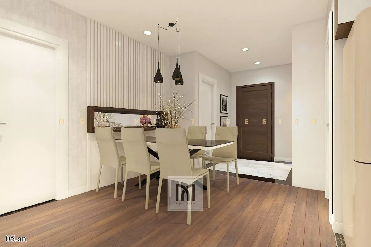Thiết kế nội thất chung cư phong cách hiện đại- MV.NT.cc 2114