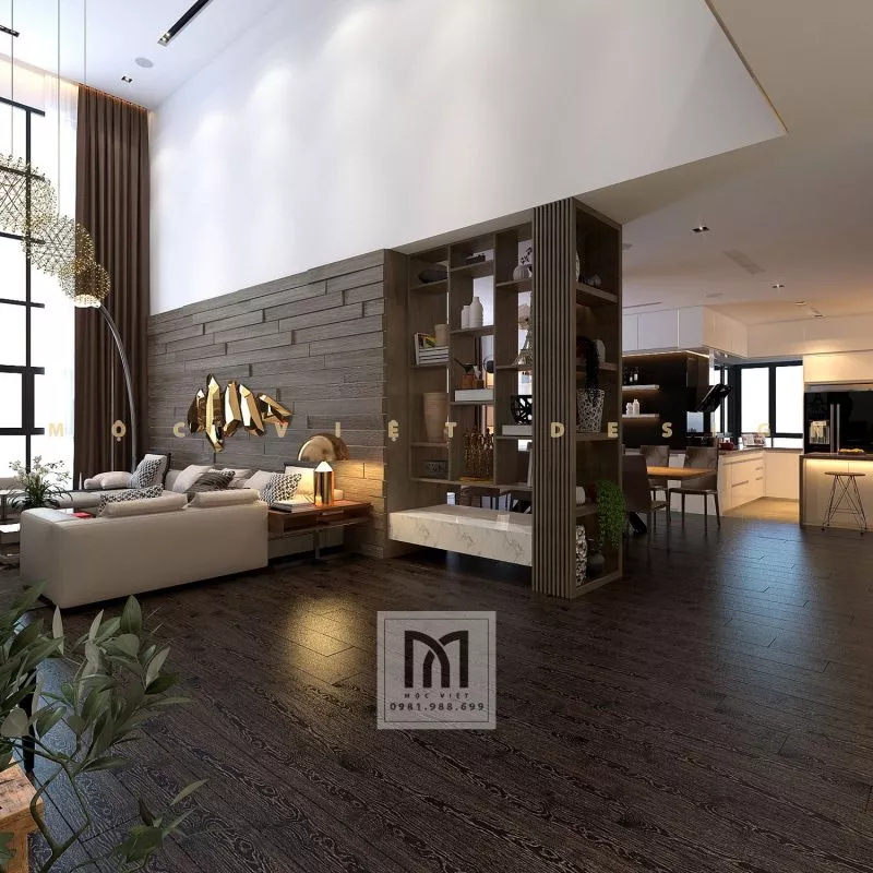 Dự án Nội thất căn Duplex Sang trọng – MV.NT.ĐL2104