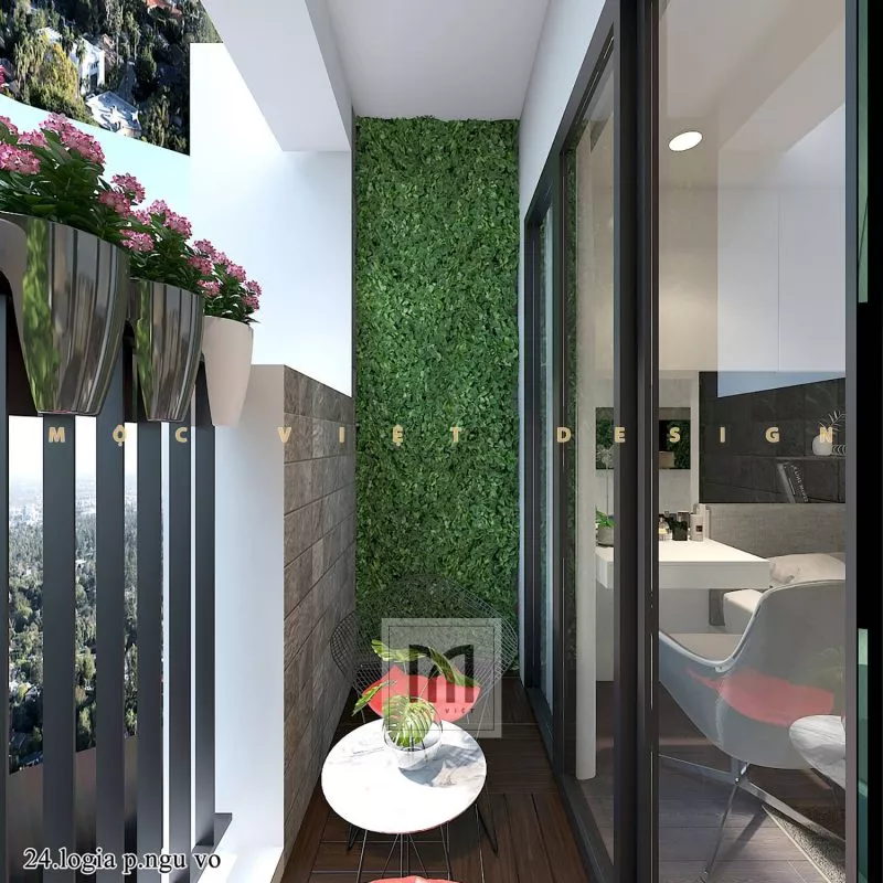 Thiết kế nội thất chung cư phong cách hiện đại- MV.NT.cc 2114