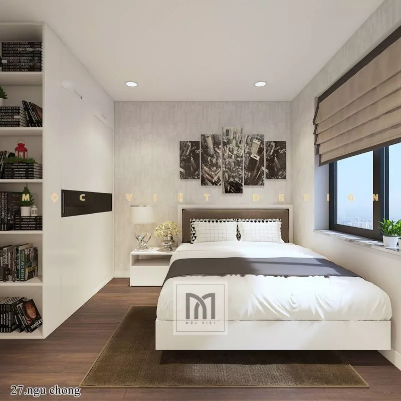 Thiết kế nội thất chung cư phong cách hiện đại- MV.NT.cc 2114