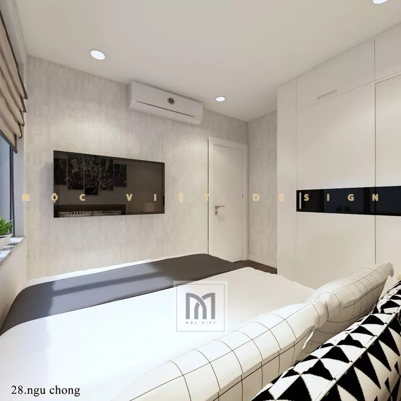 Thiết kế nội thất chung cư phong cách hiện đại- MV.NT.cc 2114