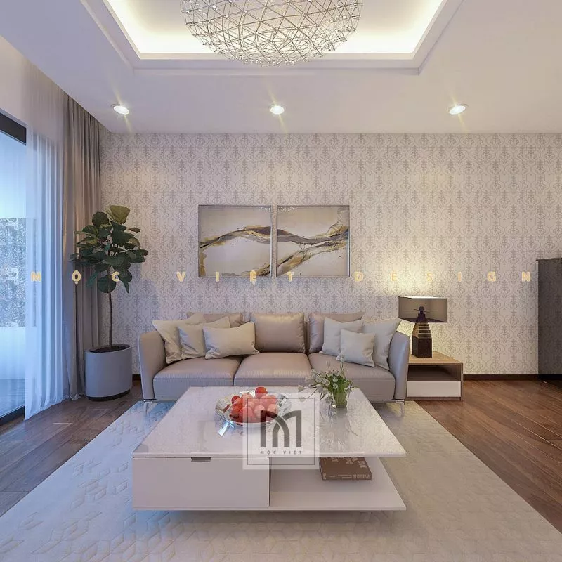 Thiết kế nội thất chung cư phong cách hiện đại- MV.NT.cc 2120