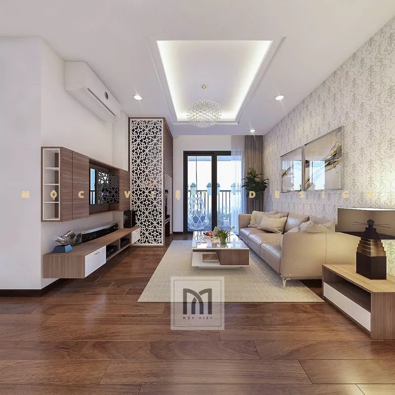 Thiết kế nội thất chung cư phong cách hiện đại- MV.NT.cc 2120