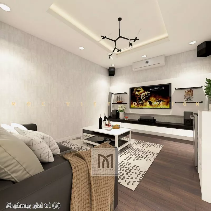 Thiết kế nội thất chung cư phong cách hiện đại- MV.NT.cc 2114