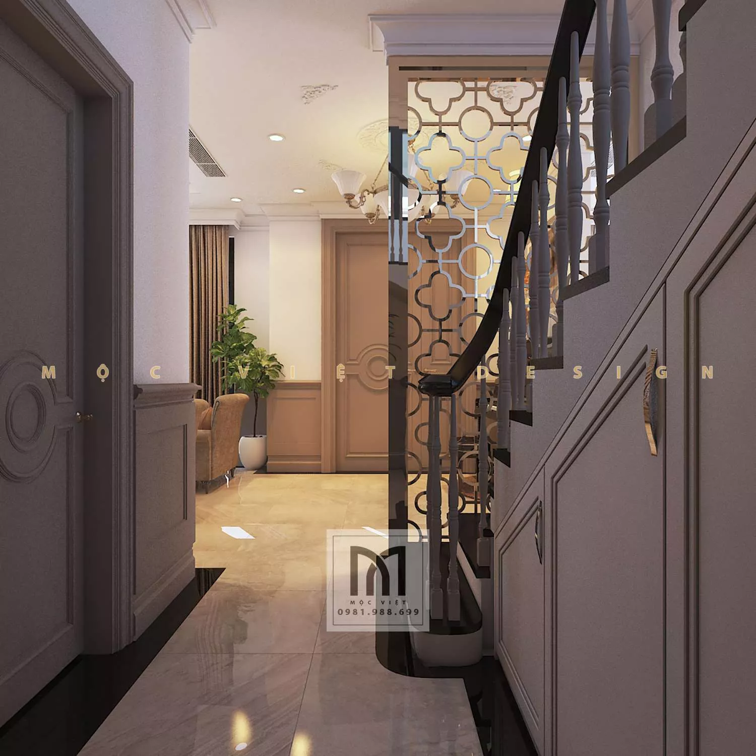 Mẫu thiết kế nội thất phong cách tân cổ điển châu âu tại khu đô thị Starlake Tây Hồ Tây - MV.NT.BT 2104 30 04.tang1 .tu giay