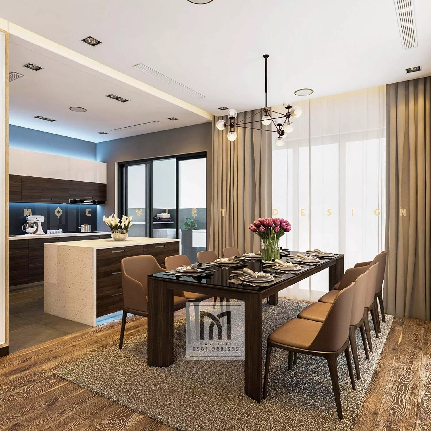 Mẫu phòng bếp đẹp lôi cuốn hiện nay 7 phong-bep-dep